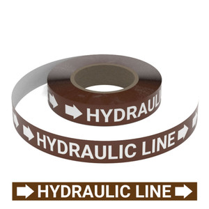 Hydraulic Line - Pipe Marking Roll